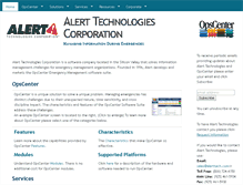 Tablet Screenshot of alerttech.com